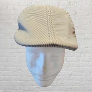 Men's Urban Pipeline Grey Stripes Newsboy Cap Size‎ L/XL (3693)